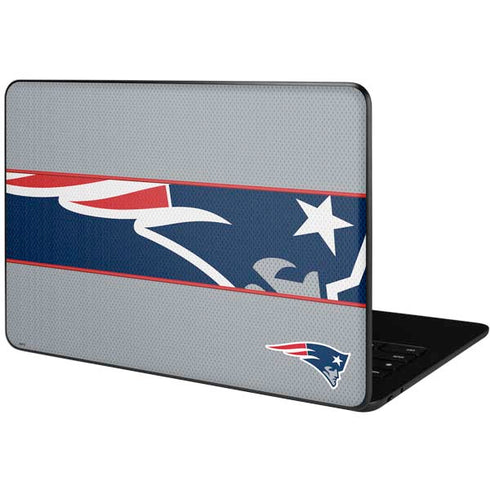 NFL New England Patriots Zone Block Google Pixelbook Go Skin
